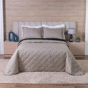 Ver imagem 2 de Kit Cobre Leito Dupla Face Casal Queen 3 Peças Bordado Essence Hipercal 400 Fios 100% Poliéster -