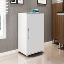 Ver imagem 1 de Armário Sapateira Multiuso Organizador Flávia 4 Prateleiras - Branco