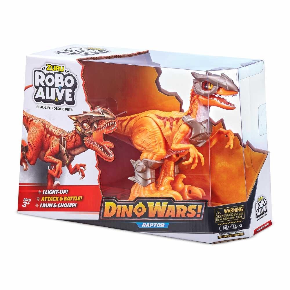 Figura Eletrônica - Robo Alive - Dino Wars - Raptor - Candide