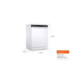 Lava-louças 15 Serviços Brastemp com Smart Sensor - Blf61ab 110v - 3 Lava-louças 15 Serviços Brastemp com Smart Sensor - Blf61ab 110v - 3