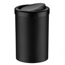 Ver imagem 1 de Lixeira Tampa Basculante 8 Litros Preta Future 1220pt