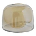 Ver imagem 3 de Vaso Ampoule Âmbar P - 13,5 x 13,5 x 10 cm (Vidro) | Casa Del Grande
