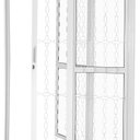 Ver imagem 1 de Porta de Correr de Aço 215x160cm Pantografica Grade Elo Ideal Crv Esquadrias