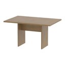 Ver imagem 1 de Mesa de Escritório Reunião 136cm Multimóveis Cr25337 Amêndoa