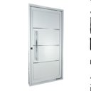 Ver imagem 1 de Porta de Aço Pivotante Social 217x105cm com Friso Ideal Crv Esquadrias