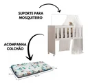 Ver mais imagens de Mini Berço Multiuso 5 em 1 Ideal para Seu Bebe com Colchao
