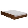 Cama Montessoriana com Colchão Ortobom Solteiro 4 Rodízios Âmbar Diogo Shop Jm - 5