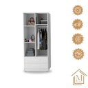 Ver imagem 4 de Roupeiro Ametista Cor:branco -armário - Guarda Roupa - Mizza Decor