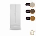 Ver imagem 6 de Roupeiro Ametista Cor:branco -armário - Guarda Roupa - Mizza Decor