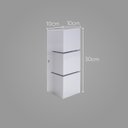 Ver imagem 2 de 2 Arandela Focos Fachos Frisos 30cm + 4 Lâmpadas LED bulbo 12w 3000k - BRANCA St1286