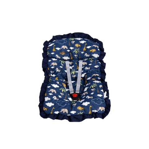 Capa de Bebê Conforto Mt - Safari Marinho