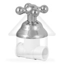 Ver imagem 2 de ACABAMENTO PARA REGISTRO MARUJA CROMADO VIQUA (BASE DECA )