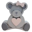 Ver imagem 1 de Luminária de Mesa Ursinha - LML-26A - Bateria 9V