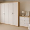 Conjunto Guarda-roupa com Cômoda - 1