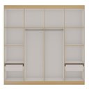 Ver imagem 6 de Conjunto Guarda-Roupa com Cômoda Branco