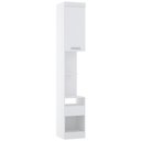 Ver imagem 5 de Guarda Roupa Modulado de Solteiro Alpes Branco 5 Peças - Luciane