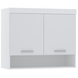 Guarda Roupa Modulado de Solteiro Alpes Branco 5 Peças - Luciane - 6