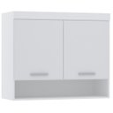 Ver imagem 6 de Guarda Roupa Modulado de Solteiro Alpes Branco 5 Peças - Luciane
