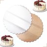 Cake Board 30cm Mdf 3mm Ondulado 5 Un Base para Bolo Confeitaria - 1