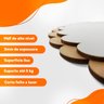 Cake Board 30cm Mdf 3mm Ondulado 5 Un Base para Bolo Confeitaria - 2