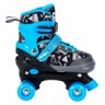 Patins Quad com Acessórios - Ajustável - 34 a 37 - M - Azul - Dm Radical - 2