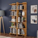 Ver imagem 4 de Estante Livreiro Organizador Multiuso Casa e Escritório Eccos - Nature