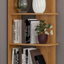 Ver imagem 3 de Estante Livreiro Organizador Multiuso Casa e Escritório Eccos - Nature