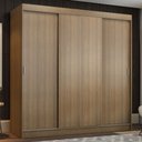 Ver imagem 1 de Guarda-Roupa Casal Madesa Reno 3 Portas de Correr Rustic Cor:Rustic