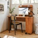 Ver imagem 2 de Escrivaninha L Ej para Escritório Sala Quarto Freijo