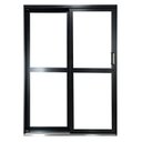 Ver imagem 1 de Porta de Correr de Aço 215x160cm com Vidro Ideal Crv Esquadrias Abertura Direita