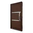 Ver imagem 1 de Porta de Aço Pivotante 219x108cm Ideal Crv Esquadrias Abertura Direita