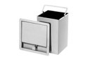 Ver imagem 3 de Lixeira Quadrada Pia Cozinha Embutir 4 L Inox 304