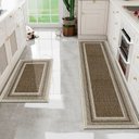 Ver imagem 1 de Kit Tapete Passadeira 2 Pç Cozinha Antiderrapante Js Mol M87