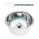 Ver imagem 4 de Cuba Redonda com Aço Inoxidável 304