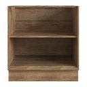 Ver imagem 4 de Balcão Cozinha Modular 100% MDF Édez Uno, 2 Portas 80 cm, Off White e Louro Freijó