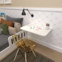 Ver imagem 1 de Mesa Infantil Dobrável 60cm com Canto Arredondado