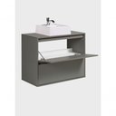 Ver imagem 6 de Gabinete para Banheiro Verde Dubai 1 Porta 1 Gaveta MDF 80cm On Móveis