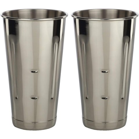 -libertyware Copos Mixer de Milkshake, Kit com 2, 30 Oz Inox