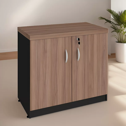 Armário Baixo Escritorio Balcão 40mm 2 Portas e Fechadura Atacadão Moveis Escritório