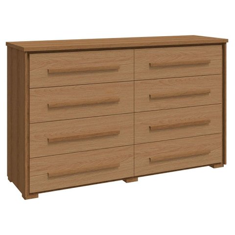 Cômoda 8 Gavetas Angra Rimo Jequitibá/jequitibá
