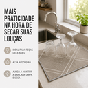 Ver imagem 6 de Aparador de Louças Poliéster e Nylon 45cm x 40cm:Cinza