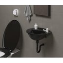 Ver imagem 2 de Lavatório Plástico 3,8l + Sifão Universal Preto Lavabo Astra