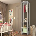 Ver imagem 2 de Closet com 1 Cabideiro e 2 Prateleiras 40 Cm Branco Yes Ey1050