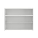 Ver imagem 5 de Armário Espelheira para Banheiro 80cm Aurora com 2 Portas de Espelho Branco
