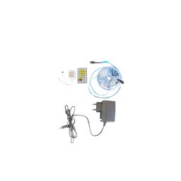 Fita Led 3 Cores 5028 12 Volts + Fonte e Controle - 7