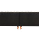 Ver imagem 3 de Sofá Dom Pedro Chesterfield Modulado 4 Lugares 2 Poltronas Decoração Sara Recepção Preto