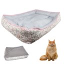 Ver imagem 1 de Cama Caminha Pet Gato Cachorro Cao Macio Resistente Animal de Estimaçao Colchonete Confortavel Aconc