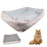 Cama Caminha Pet Gato Cachorro Cao Macio Resistente Animal de Estimaçao Colchonete Confortavel Aconc - 1