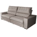 Ver imagem 5 de Sofá Regulável 3 Lugares 230 Cm Gold Star Marrom Platinum Tabaco