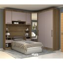 Ver imagem 3 de Modulo Guarda Roupa Eucamoveis Paris 1Porta Basculante